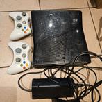 Xbox 360 met doos!, Spelcomputers en Games, Spelcomputers | Xbox 360, Met 2 controllers, Ophalen of Verzenden, 250 GB, Gebruikt