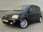 Fiat Panda 1.4 16V 100HP, Auto's, Voorwielaandrijving, Gebruikt, Zwart, Origineel Nederlands