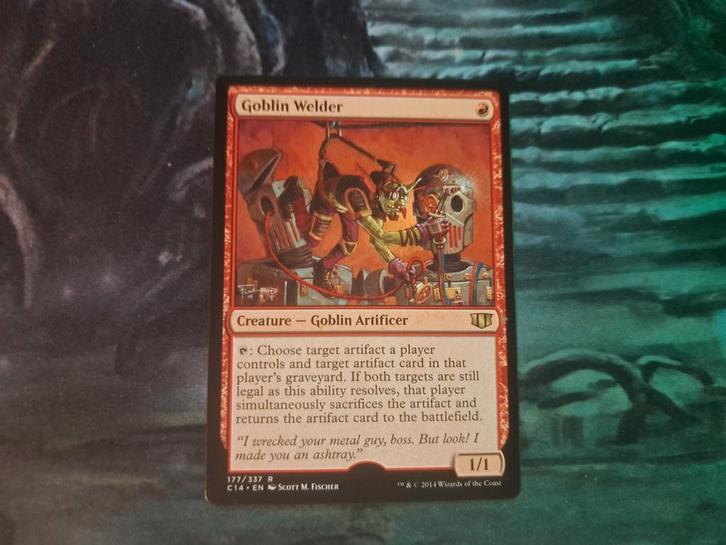 Goblin Welder, Hobby en Vrije tijd, Verzamelkaartspellen | Magic the Gathering, Zo goed als nieuw, Ophalen of Verzenden