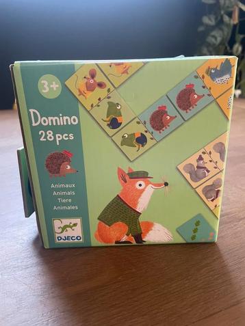 Djeco dieren domino 28 delig zgan beschikbaar voor biedingen
