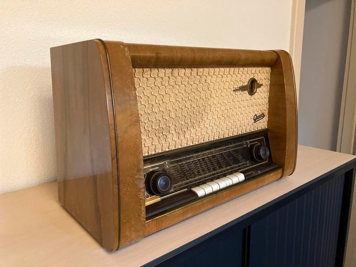 Antieke Graetz Buizenradio - Prachtexemplaar!, Audio, Tv en Foto, Radio's, Gebruikt, Radio, Ophalen of Verzenden