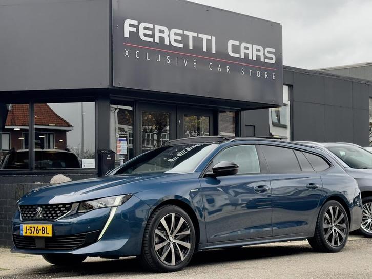 Peugeot 508 SW 1.6 AUT8 GT-LINE AVANTAGE PANODAK LEDER NAVI, Auto's, Peugeot, Te koop, 360° camera, ABS, Achteruitrijcamera, Adaptive Cruise Control
