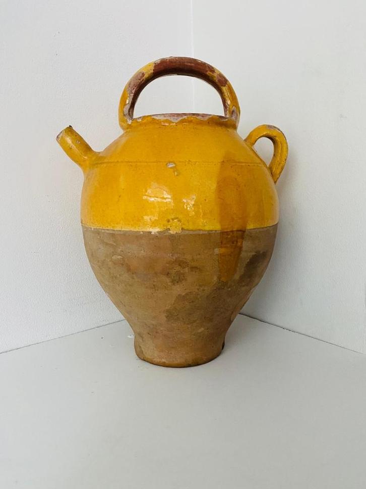 Antieke Franse waterkruik, Antiek en Kunst, Antiek | Keramiek en Aardewerk, Ophalen of Verzenden