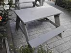 Tuin picnic bankjes, Tuin en Terras, Ophalen, Zo goed als nieuw, Rechthoekig, Hout