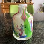 Vaas, Fidrio, Bottled, groen, blauw, wit, roze, Antiek en Kunst, Ophalen