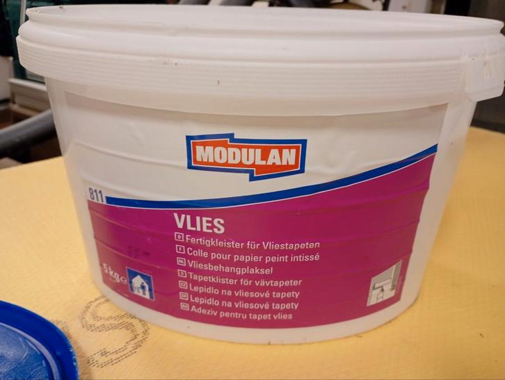 Glasvlies Behanglijm vliesbehang plaksel 4kg, gratis, Doe-het-zelf en Verbouw, Verf, Beits en Lak, Nieuw, Verf, Minder dan 5 liter