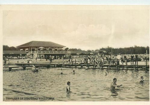 (387-084-015) Winterswijk Paviljoen en Strandbad, Verzamelen, Ansichtkaarten | Nederland, Gelderland, Voor 1920, Verzenden