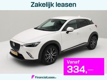 Mazda CX-3 2.0 SkyActiv-G 150 GT-M 4WD Aut/ Leder/Parellak. beschikbaar voor biedingen