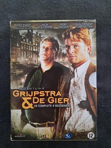 7, Dvd Verzameling :Grijpstra & De Gier Complete 4 Seizoenen beschikbaar voor biedingen