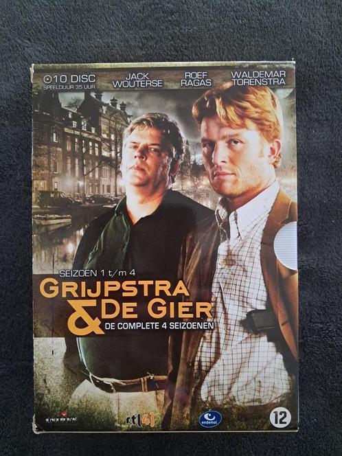 7, Dvd Verzameling :Grijpstra & De Gier Complete 4 Seizoenen, Cd's en Dvd's, Dvd's | Tv en Series, Zo goed als nieuw, Alle leeftijden