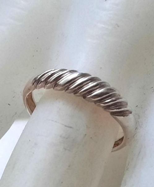 Mooie zilveren ring 925, Sieraden, Tassen en Uiterlijk, Ringen, Nieuw, Dame, 19 tot 20, Zilver, Zilver, Ophalen