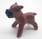 Vintage kunst? leren Boxer figuur, Ophalen of Verzenden, Gebruikt