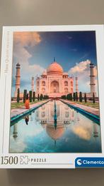 Puzzel Taj Mahal 1500 stukjes van Clementoni, Hobby en Vrije tijd, Denksport en Puzzels, 500 t/m 1500 stukjes, Legpuzzel, Zo goed als nieuw