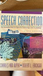 Speech Correction Van Riper, Ophalen of Verzenden, Gelezen, Dieet en Voeding