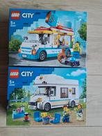 Lego City 60253 Ijscowagen en 60283 Camper, Ophalen of Verzenden, Nieuw, Complete set, Lego