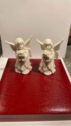 Engeltjes porselein vintage 9 cm hoog, Diversen, Kerst, Ophalen of Verzenden, Gebruikt