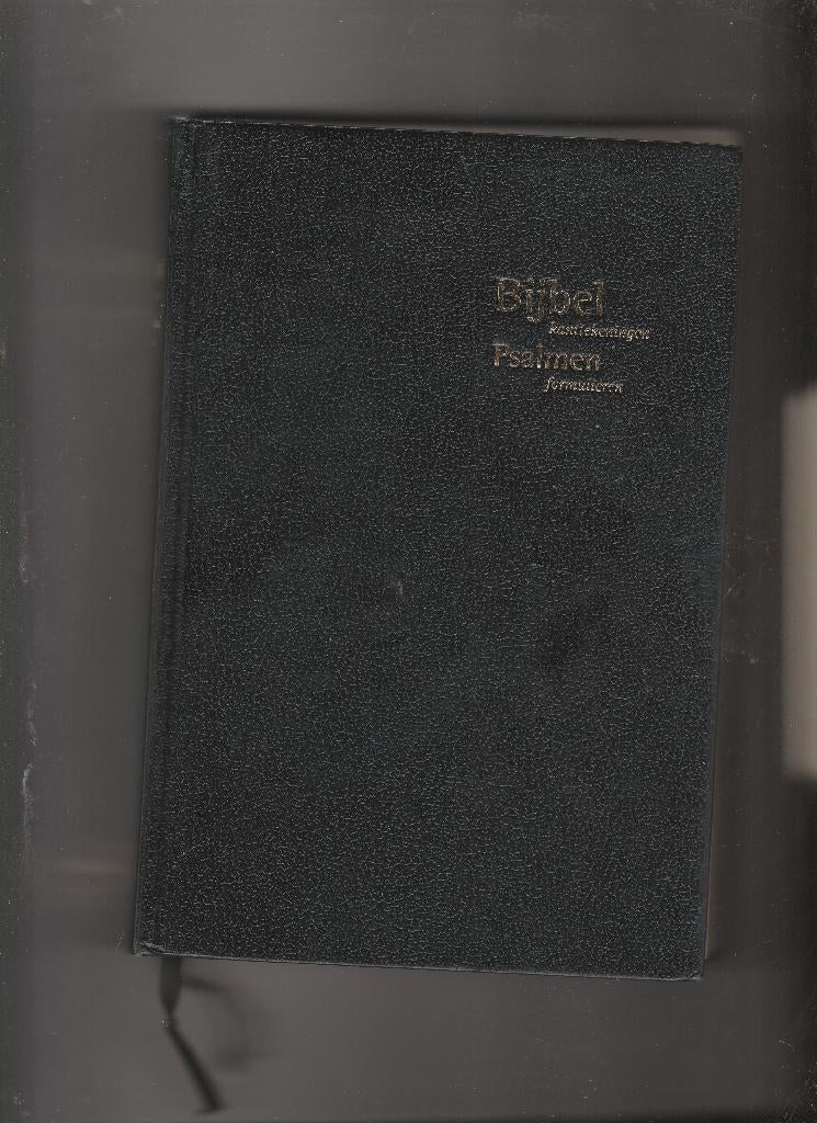 Bijbel Psalmen Kanttekeningen Formulieren,Koker,GBS, Ophalen of Verzenden, Zo goed als nieuw