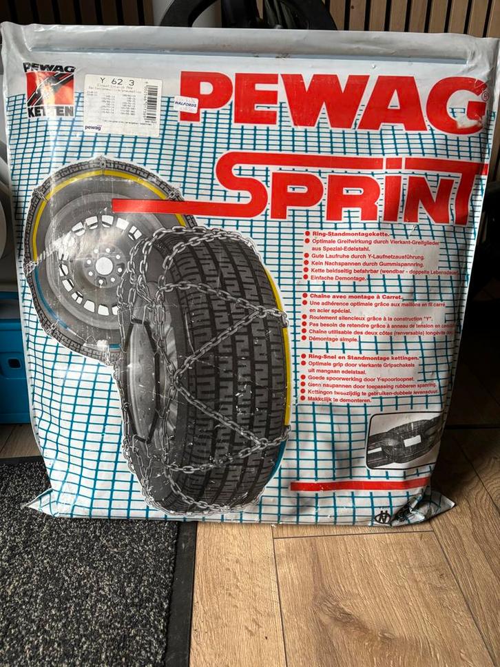 Pewag Sprint Sneeuwkettingen, Auto diversen, Sneeuwkettingen, Zo goed als nieuw, Ophalen