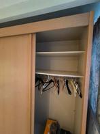 Ruime kledingkast met spiegel en schuifdeuren (280cm breed), Huis en Inrichting, Ophalen, Overige materialen, Gebruikt, 200 cm of meer