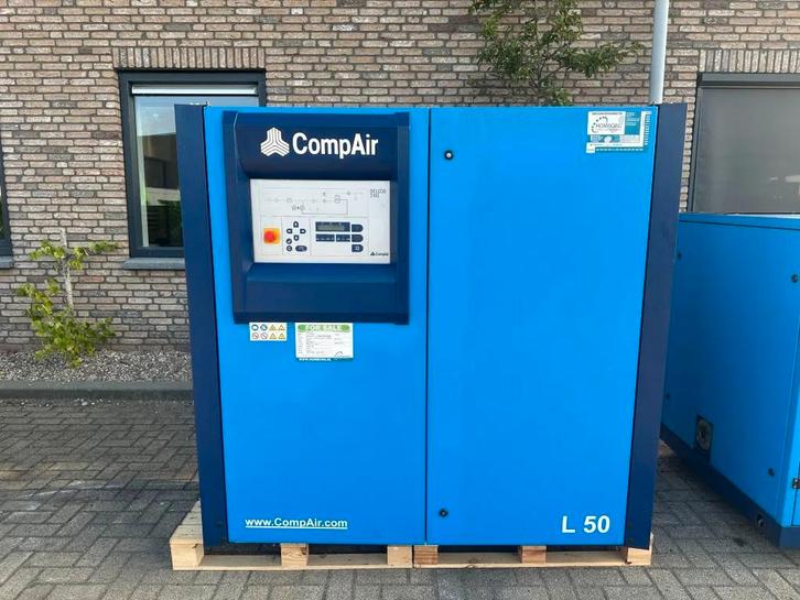 Compair L50 - 10A 45 kW 7.55 m3 / min 10 Bar Elektrische Sch, Zakelijke goederen, Machines en Bouw | Pompen en Compressoren, Ophalen of Verzenden
