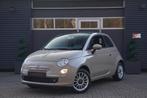 Fiat 500 C 1.2 Lounge LEDER AIRCO LM VELGEN CAPPUCCINO, Auto's, Gebruikt, 4 cilinders, 4 stoelen, Leder en Stof