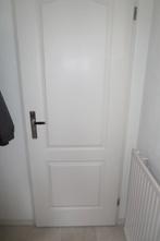 1 board binnendeur met boogprofiel en WC gaten, Doe-het-zelf en Verbouw, Deuren en Horren, Ophalen, Gebruikt, Minder dan 80 cm