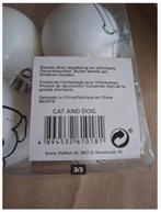 Kerstballen cat and dog, Evora, Onbekend, Nieuw, Ophalen of Verzenden