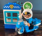 Duplo Politieman en motor, Kinderen en Baby's, Speelgoed | Duplo en Lego, Ophalen of Verzenden, Zo goed als nieuw, Duplo