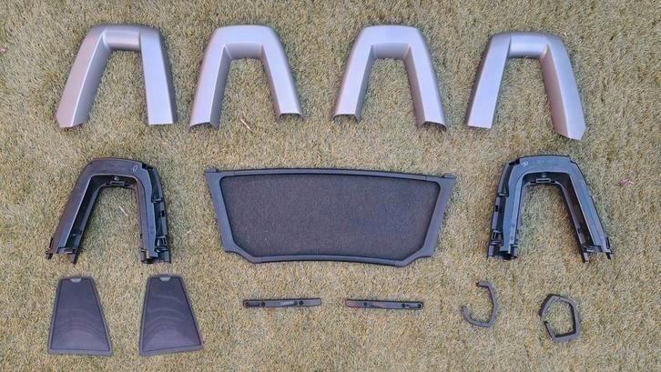 Origineel BMW Z4 E85 windscherm 2003-2009 (COMPLETE SET), Auto diversen, Auto-accessoires, Gebruikt, Ophalen of Verzenden