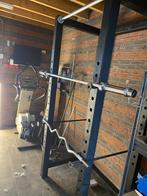 Power Rack met Banken, halters kompleet set, Ophalen, Benen, Gebruikt, Krachtstation