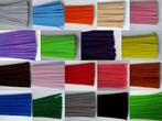 Chenilledraad 25 - 50 cm., 20 kleuren ijzerdraad pijpenrager, Hobby en Vrije tijd, Materiaal, De meern, Nieuw, Ophalen of Verzenden