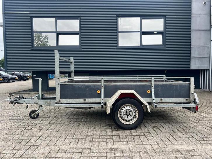 Atec Bakwagen 250x130cm 750kg ongeremde aanhangwagen, Auto diversen, Aanhangers en Bagagewagens, Gebruikt