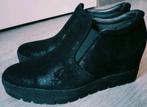 Zwarte Instappers - Maat 38 - Gabor, Ophalen of Verzenden, Zo goed als nieuw, GABOR, Instappers