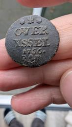 Munt Overijssel 1766, Ophalen of Verzenden, Overige landen