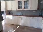 Nog prima hoekkeuken met houtlook aanrechtblad (per 5 okt.), Huis en Inrichting, Ophalen, Gebruikt, Hoekkeuken, Kunststof