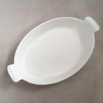 Le Creuset ovenschaal, ovenschotel 32 cm - ovaal wit, Ophalen of Verzenden, Gebruikt, Overige materialen, Overige typen