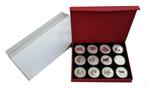 Australië Lunar II 2oz Complete Serie, Verzenden, Setje, Zilver