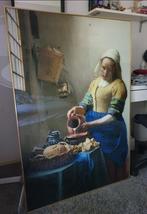 Vermeer - Het Melkmeisje, Ingelijste Reproductie, Antiek en Kunst, Kunst | Schilderijen | Klassiek, Ophalen of Verzenden