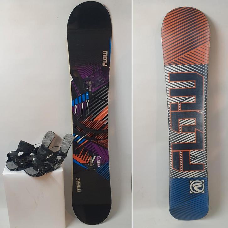 flow snowboard 159 inc flow bindingen evt boots, Sport en Fitness, Snowboarden, Zo goed als nieuw, Board, Ophalen of Verzenden