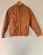 Vintage bomber jack leer mt 38, Ophalen of Verzenden, Zo goed als nieuw, Bruin