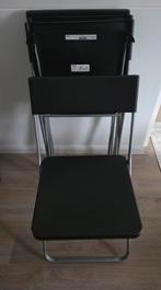 4 klapstoelen, Huis en Inrichting, Stoelen, Ophalen, Zo goed als nieuw