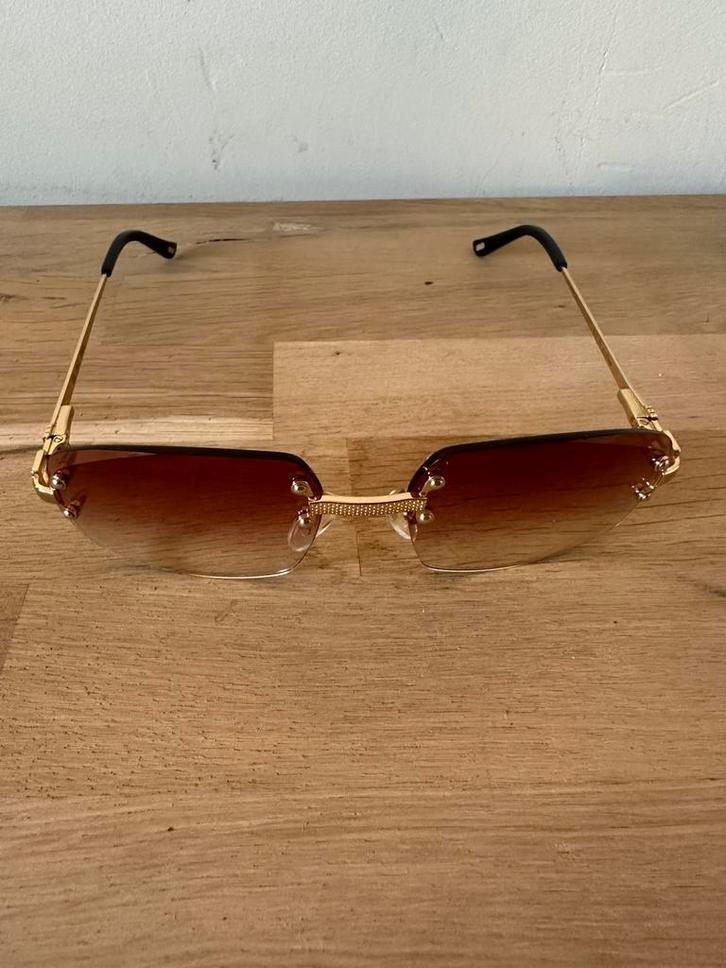 LF Rimless Class V Zonnebril – 18K Gold Plated, Sieraden, Tassen en Uiterlijk, Zonnebrillen en Brillen | Heren, Gebruikt, Zonnebril