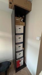 Hoekstuk Ikea Kast Pax Aanbouwdeel 236cm Donkerbruin / Zwart, Met plank(en), Gebruikt, 200 cm of meer, Overige houtsoorten