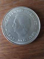 Zilveren 10 Gulden Juliana 1945-1970, Koningin Juliana, Zilver, Ophalen of Verzenden, Losse munt