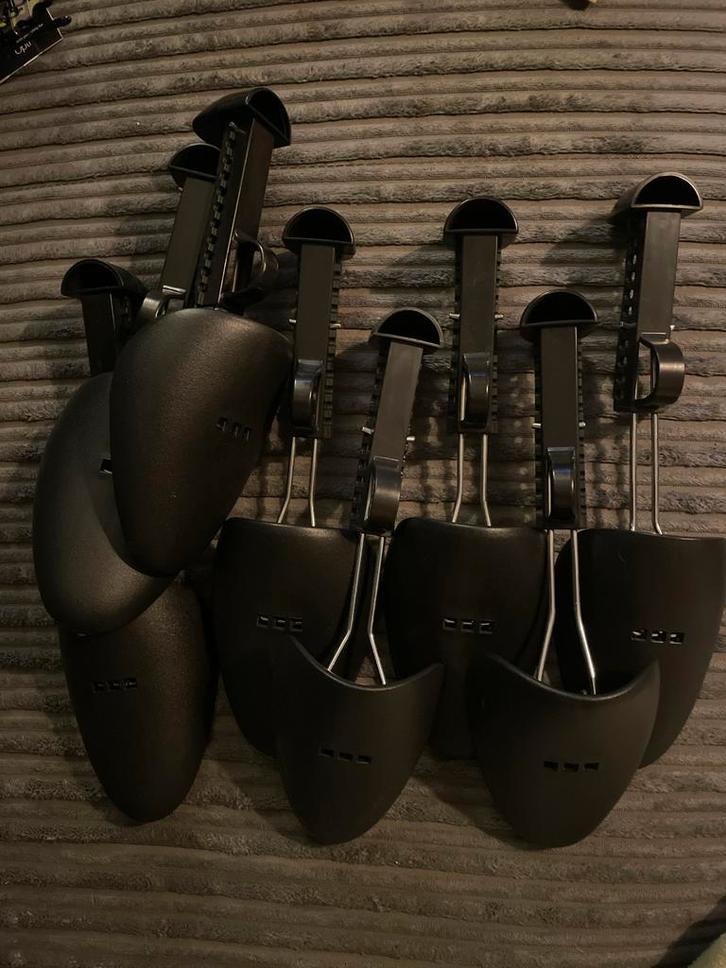 4 Paar Kunststof Schoen Spanners - Zo Goed Als Nieuw, Kleding | Heren, Schoenen, Zo goed als nieuw, Overige typen, Zwart, Ophalen of Verzenden