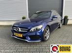 Mercedes-Benz C-Klasse Estate 180 AMG | Leder | Camera | Tre, Automaat, Blauw, 750 kg, 1400 kg