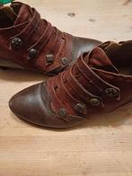 Think laarzen schoenen met hakje half hoog maat 38 leer, Kleding | Dames, Schoenen, Ophalen of Verzenden, Zo goed als nieuw, Zwart