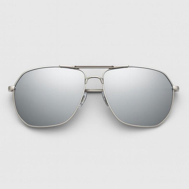 Partij zilveren Distressed pilotenzonnebrillen 2201-07, Sieraden, Tassen en Uiterlijk, Zonnebrillen en Brillen | Heren, Nieuw