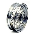 shovelhead 16 inch spaakwiel wiel rvs spaken, Motoren, Nieuw