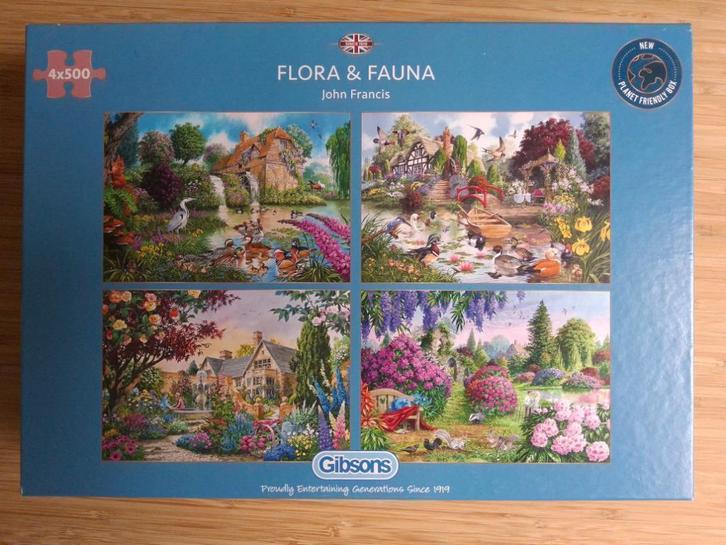 Puzzels, Hobby en Vrije tijd, Denksport en Puzzels, Zo goed als nieuw, Legpuzzel, 500 t/m 1500 stukjes, Ophalen of Verzenden